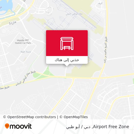 خريطة Airport Free Zone