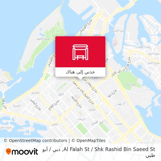 خريطة Al Falah St / Shk Rashid Bin Saeed St