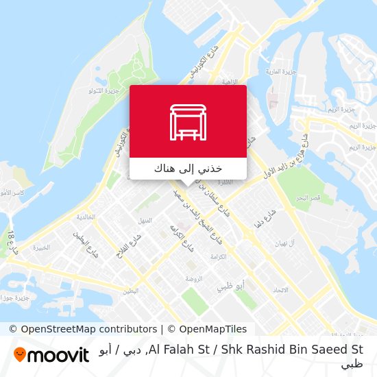 خريطة Al Falah St / Shk Rashid Bin Saeed St