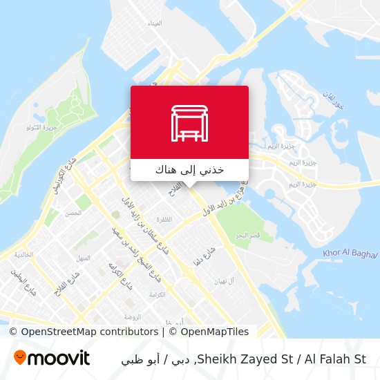 خريطة Sheikh Zayed St / Al Falah St
