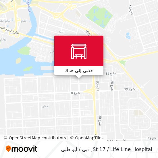 خريطة St 17 / Life Line Hospital