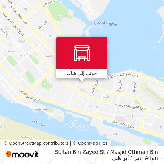 خريطة Sultan Bin Zayed St / Masjid Othman Bin Affan