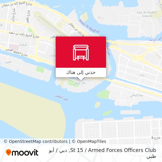 خريطة St 15 / Armed Forces Officers Club