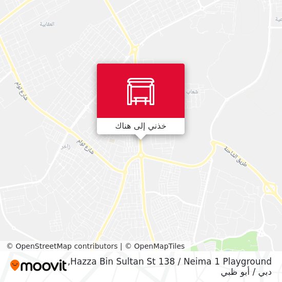 خريطة Hazza Bin Sultan St 138 / Neima 1 Playground