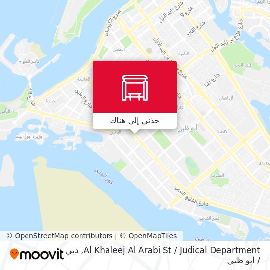 خريطة Al Khaleej Al Arabi St / Judical Department