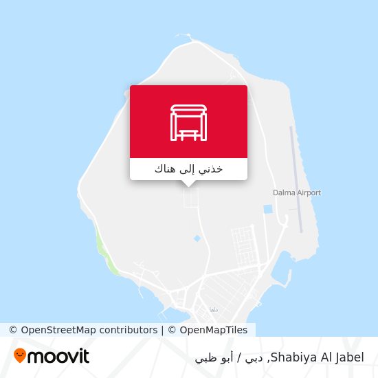 خريطة Shabiya Al Jabel