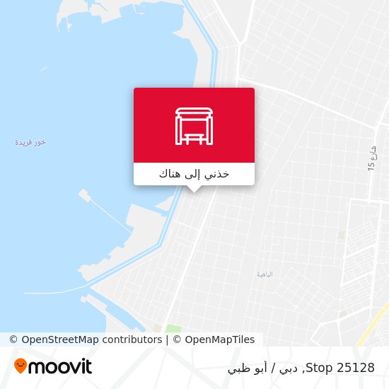 خريطة Stop 25128