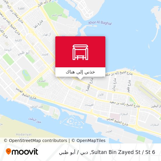 خريطة Sultan Bin Zayed St / St 6