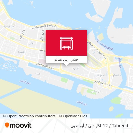 خريطة St 12 / Tabreed