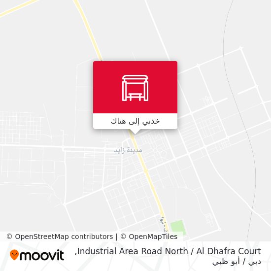 خريطة Industrial Area Road North / Al Dhafra Court