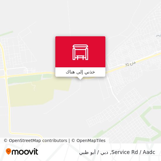 خريطة Service Rd  / Aadc