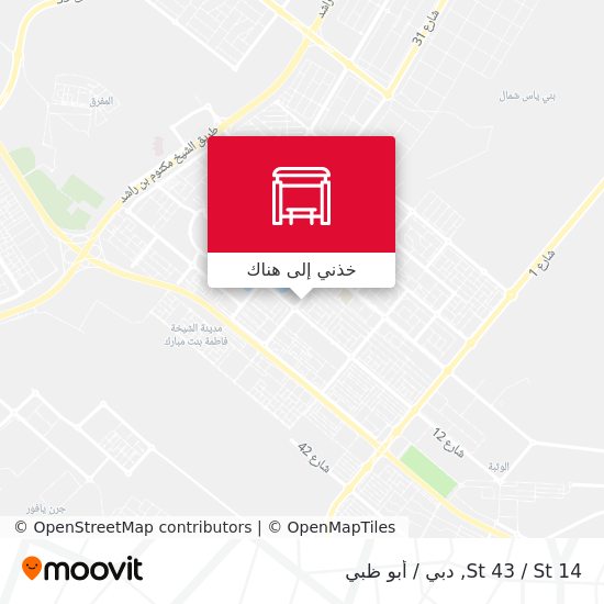 خريطة St 43 / St 14