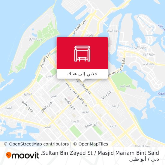 خريطة Sultan Bin Zayed St / Masjid Mariam Bint Said