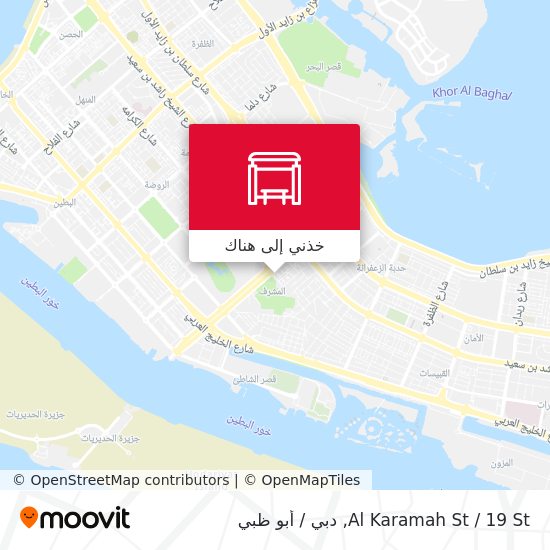 خريطة Al Karamah St / 19 St