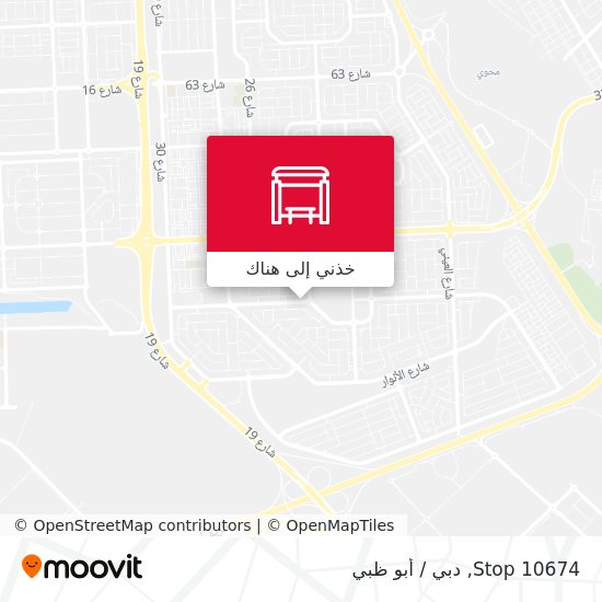 خريطة Stop 10674
