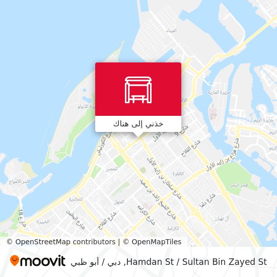 خريطة Hamdan St / Sultan Bin Zayed St