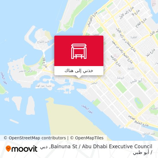 خريطة Bainuna St / Abu Dhabi Executive Council
