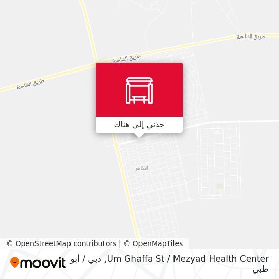 خريطة Um Ghaffa St  / Mezyad Health Center