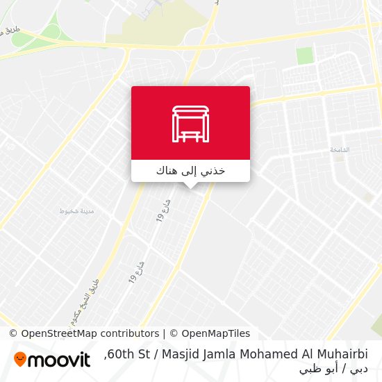 خريطة 60th St / Masjid Jamla Mohamed Al Muhairbi