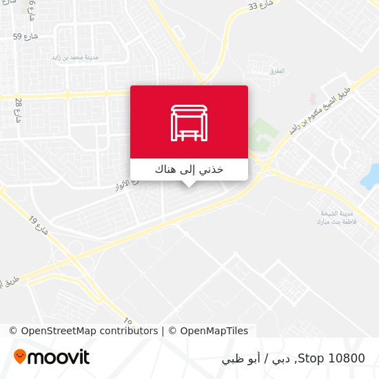 خريطة Stop 10800