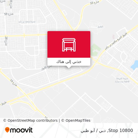 خريطة Stop 10800