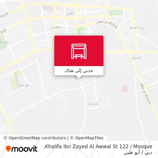 خريطة Khalifa Ibn Zayed Al Awwal St 122 / Mosque