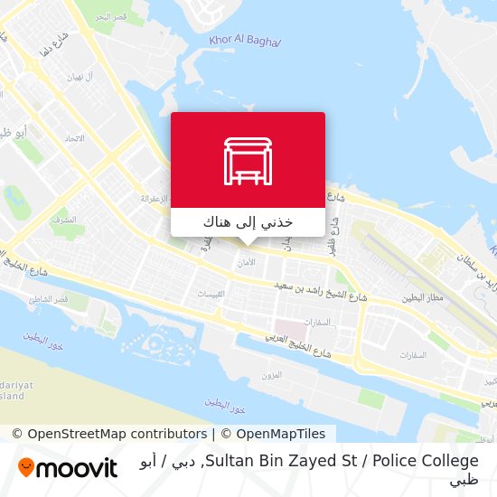 خريطة Sultan Bin Zayed St / Police College