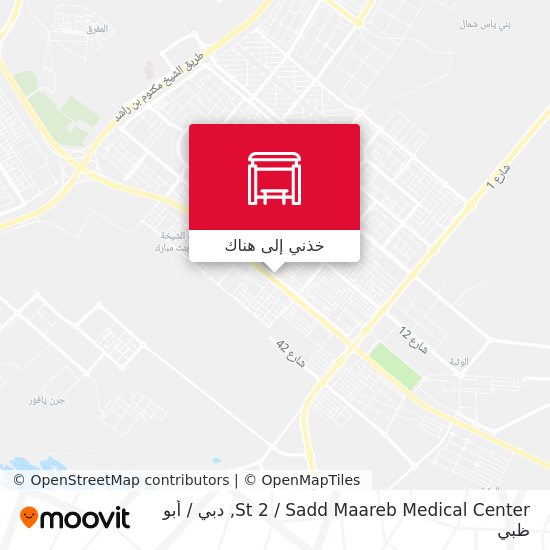 خريطة St 2 / Sadd Maareb Medical Center