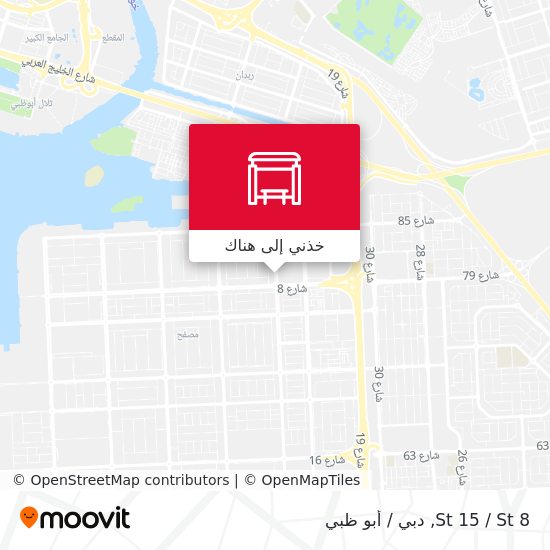 خريطة St 15 / St 8