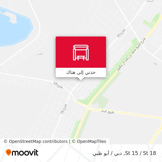 خريطة St 15 / St 18
