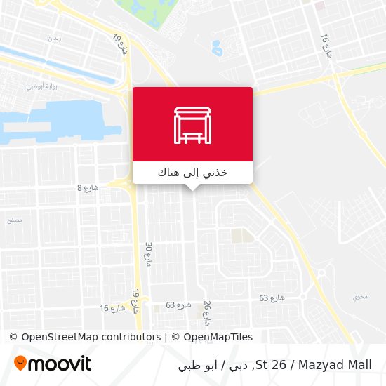 خريطة St 26 / Mazyad Mall