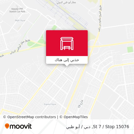 خريطة St 7 / Stop 15076