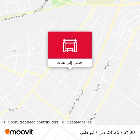 خريطة St 25 / St 30