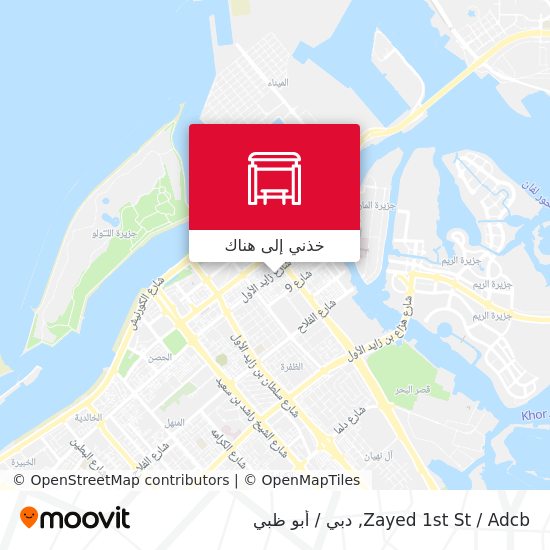 خريطة Zayed 1st St / Adcb
