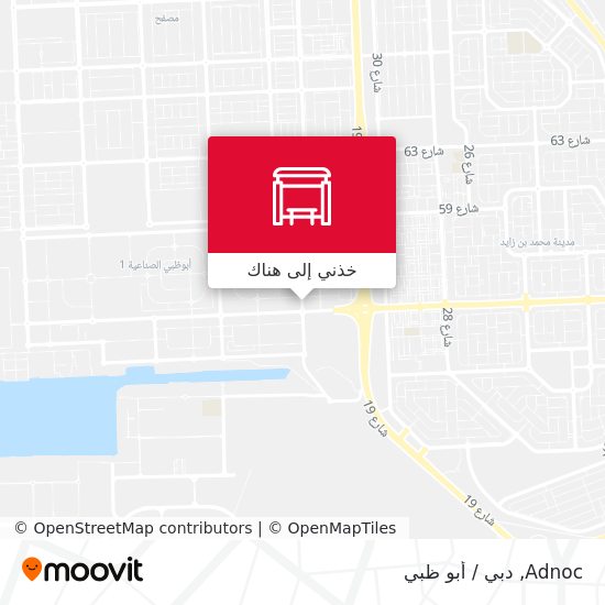 خريطة Adnoc