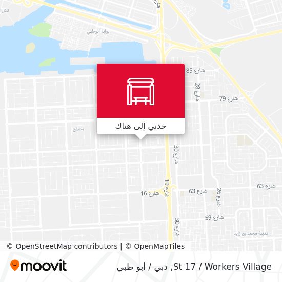خريطة St 17 / Workers Village