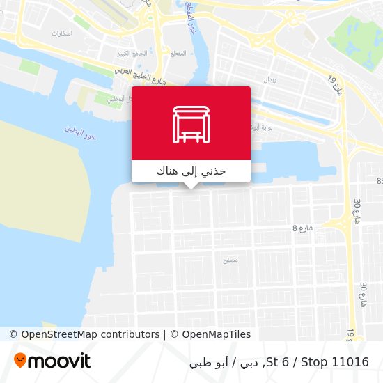خريطة St 6 / Stop 11016