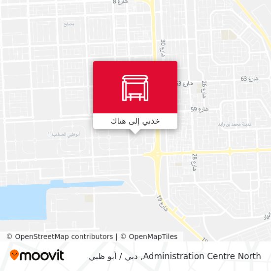 خريطة Administration Centre North