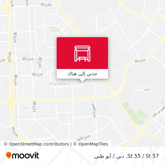 خريطة St 55 / St 57