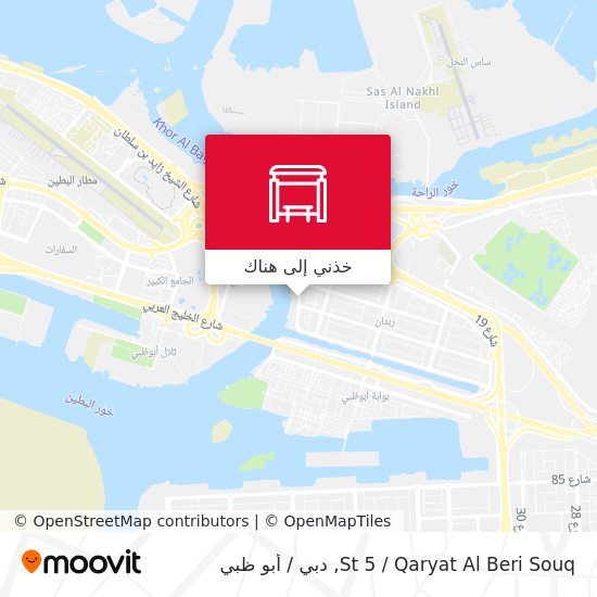 خريطة St 5 / Qaryat Al Beri Souq