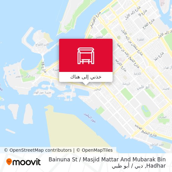 خريطة Bainuna  St / Masjid Mattar And Mubarak Bin Hadhar