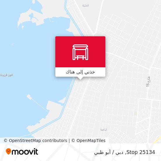 خريطة Stop 25134