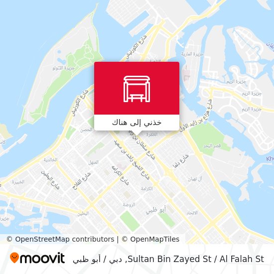 خريطة Sultan Bin Zayed St / Al Falah St