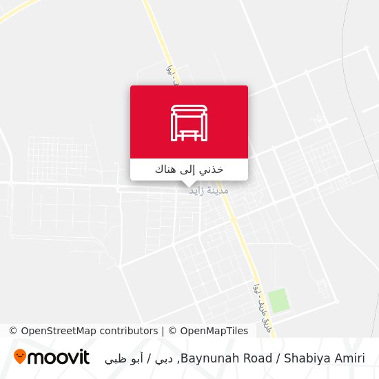 خريطة Baynunah Road / Shabiya Amiri