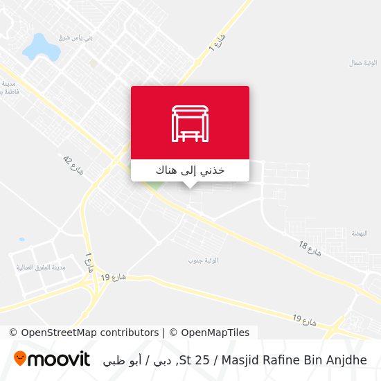 خريطة St 25 / Masjid Rafine Bin Anjdhe