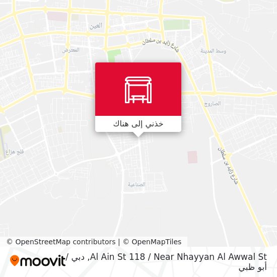 خريطة Al Ain St 118 / Near Nhayyan Al Awwal St