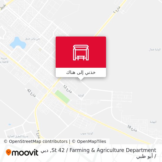خريطة St 42 / Farming & Agriculture Department