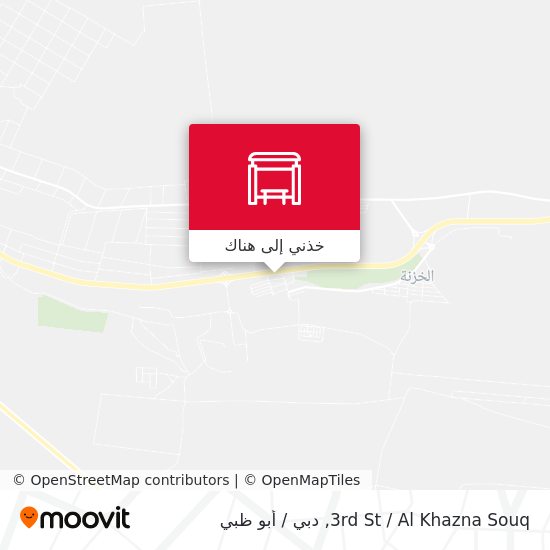 خريطة 3rd St  /  Al Khazna Souq