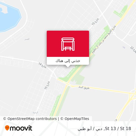 خريطة St 13 / St 18
