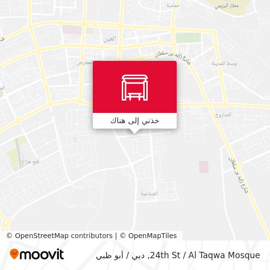 خريطة 24th St   / Al Taqwa Mosque